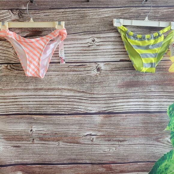The Bikini Labs bikini Bottoms set of ( 2 ) small NWT - Picture 1 of 10